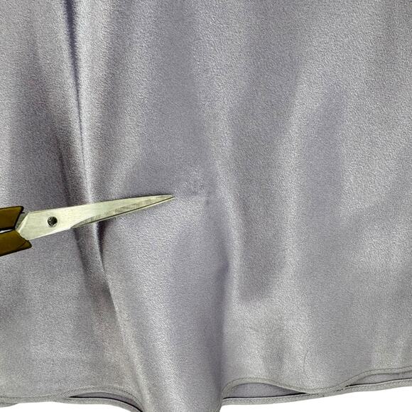 Birdy Grey Plus Kensie Dusty Lilac Purple Satin Strappy One Shoulder Maxi Dress - Picture 14 of 16